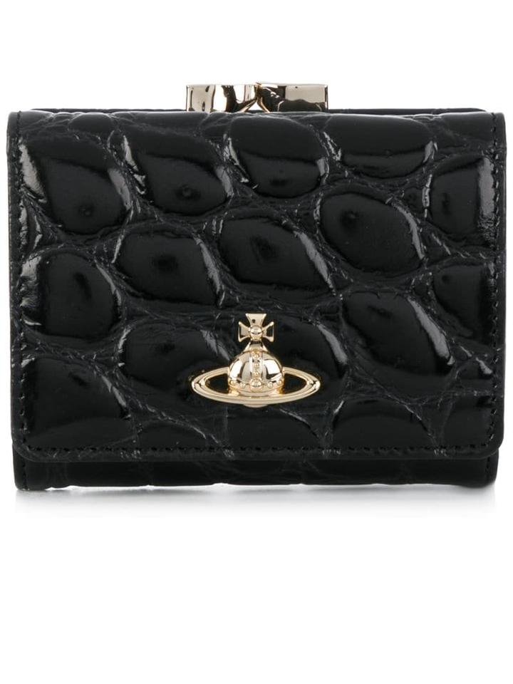Vivienne Westwood Logo Purse Wallet - Black