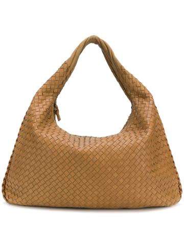 Bottega Veneta Pre-owned Intrecciato Hobo Bag - Brown