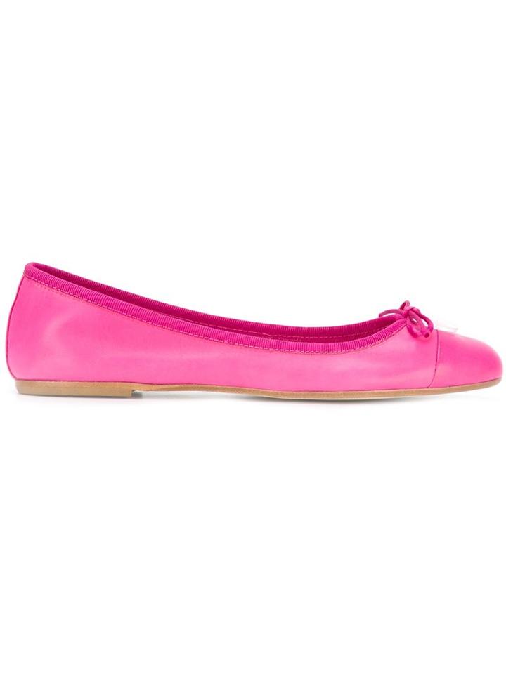 Anna Baiguera Anne Chic Ballerinas, Women's, Size: 39, Pink/purple, Leather/cotton