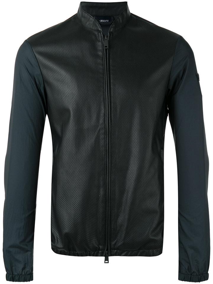 Armani Jeans - Classic Bomber Jacket - Men - Polyamide/polyester - 54, Blue, Polyamide/polyester