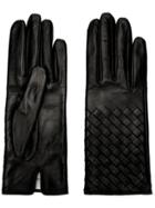 Bottega Veneta Nappa Leather Gloves - Black