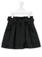 No21 Kids Pleated Skirt, Kids Unisex, Size: 11 Yrs, Black, Polyester