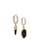 Isabel Marant Hand Stone Earrings - Gold