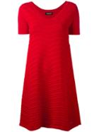 Twin-set - Flared Dress - Women - Polyamide/polyester/spandex/elastane/viscose - S, Red, Polyamide/polyester/spandex/elastane/viscose