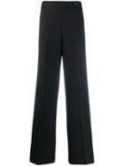 Be Blumarine Wide-leg Trousers - Black