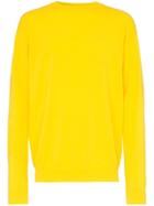 Calvin Klein Jeans Est. 1978 Crew Neck Long Sleeved Jumper - Yellow