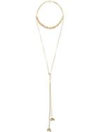 Isabel Marant Gold-tone Shell Choker Necklace - Neutrals