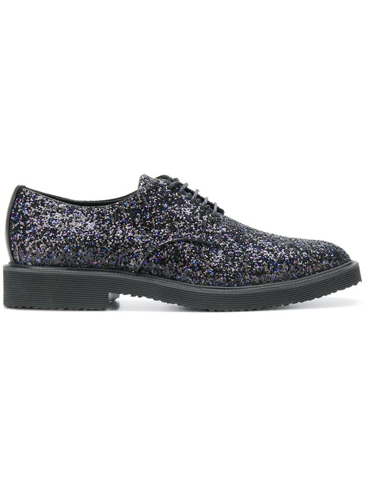 Giuseppe Zanotti Design Tyson Glitter Shoes - Black