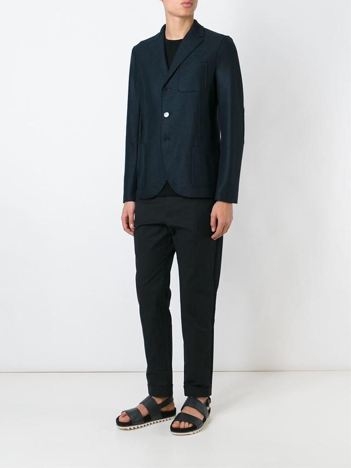 Harris Wharf London Felt Casual Blazer