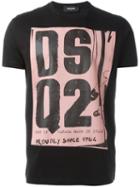 Dsquared2 Punk Logo T-shirt, Men's, Size: Xs, Black, Cotton