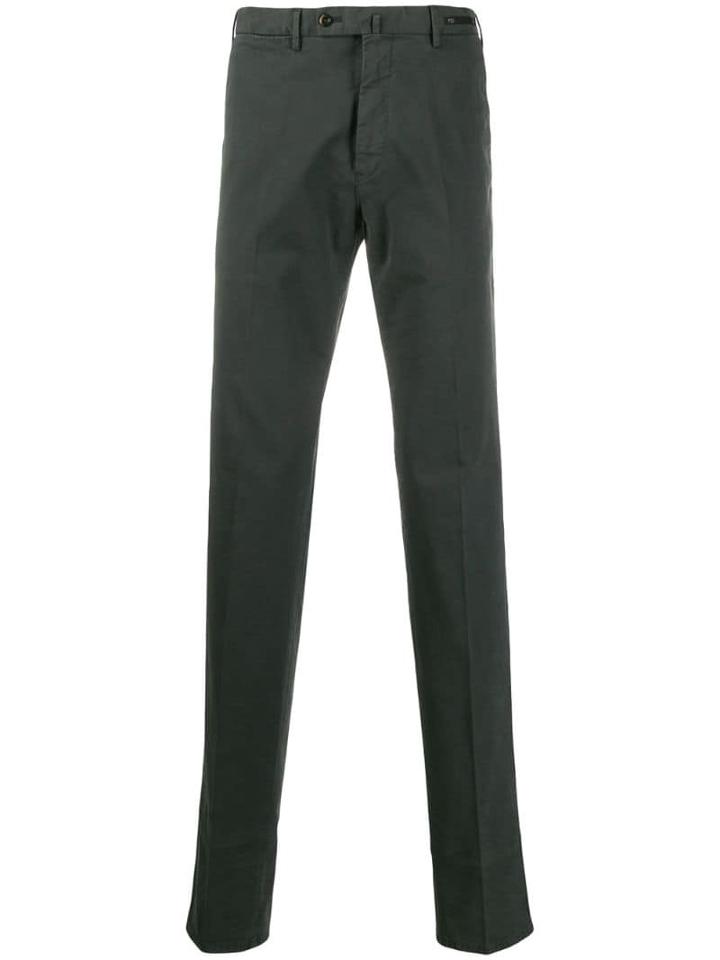 Pt01 Classic Straight-leg Chinos - Grey