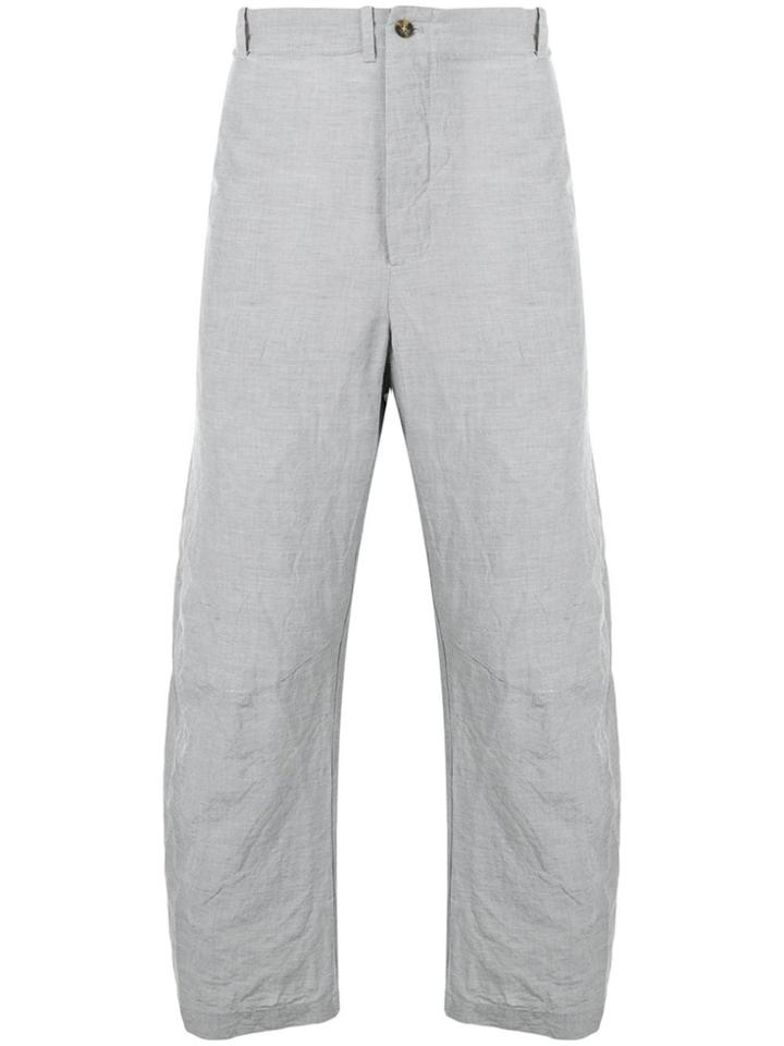 Forme D'expression Relaxed-fit Tailored Trousers - Grey