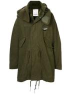 Readymade Oversized Parka Coat - Green