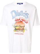 Junya Watanabe Man Burger Print T-shirt - White