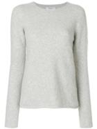 Majestic Filatures Crew Neck Jumper - Grey