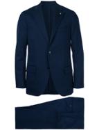 Tagliatore Slim-fit Classic Suit - Blue
