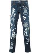 Philipp Plein 'payday' Jeans, Men's, Size: 31, Blue, Cotton/polyester