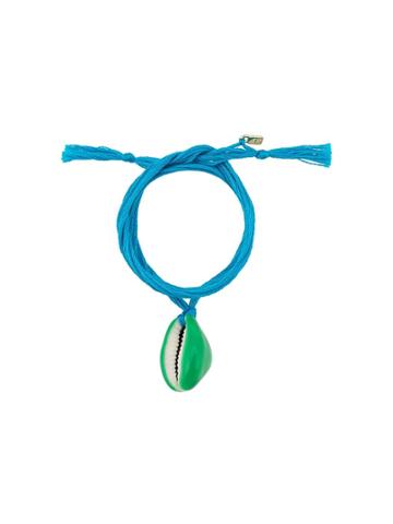 Aurelie Bidermann Takayama Shell Bracelet - Blue