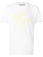 Maison Kitsuné Plain T-shirt, Men's, Size: Xs, White, Cotton