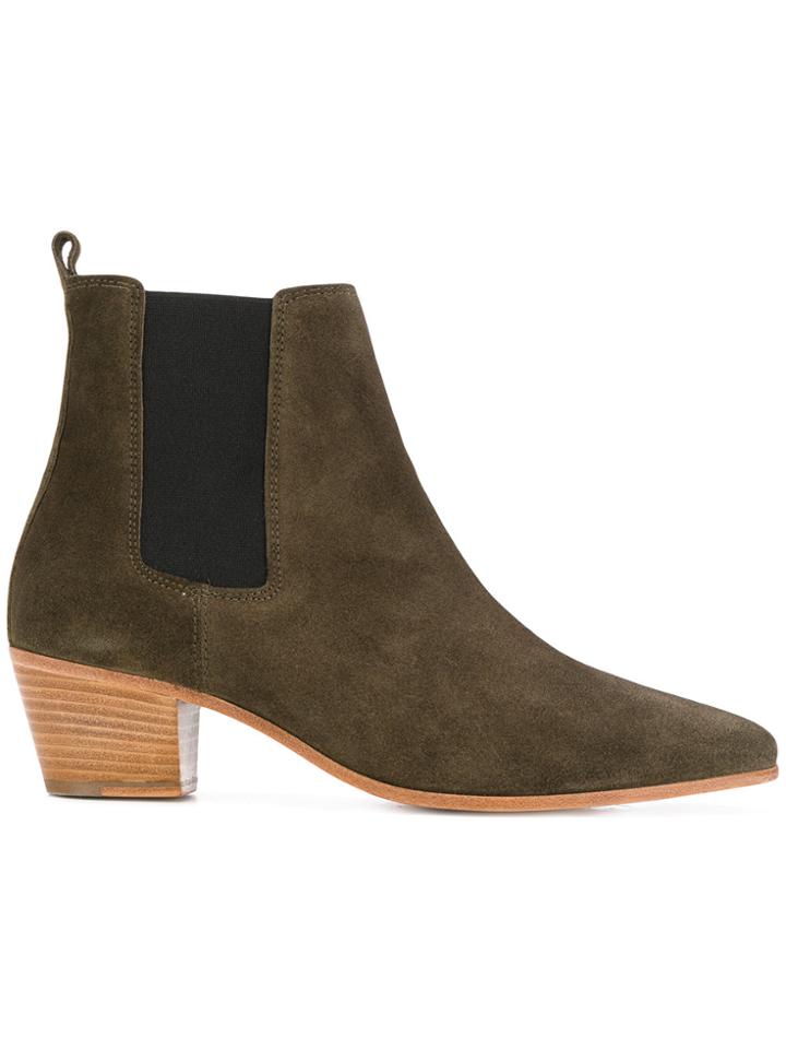 Iro Yvette Ankle Boots - Green