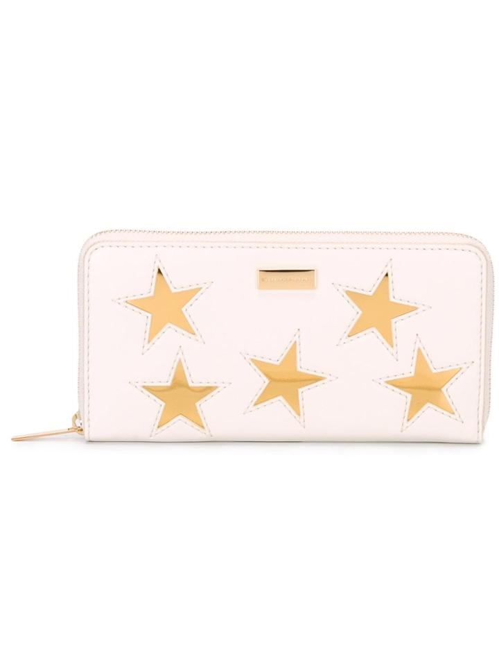 Stella Mccartney Stars Continental Wallet - White