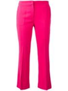No21 Cropped Trousers - Pink & Purple