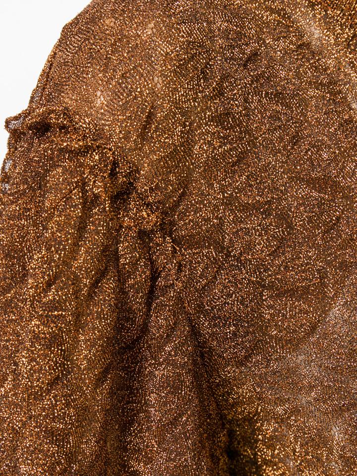 Missoni Glitter-effect Embroidered Sweater - Brown