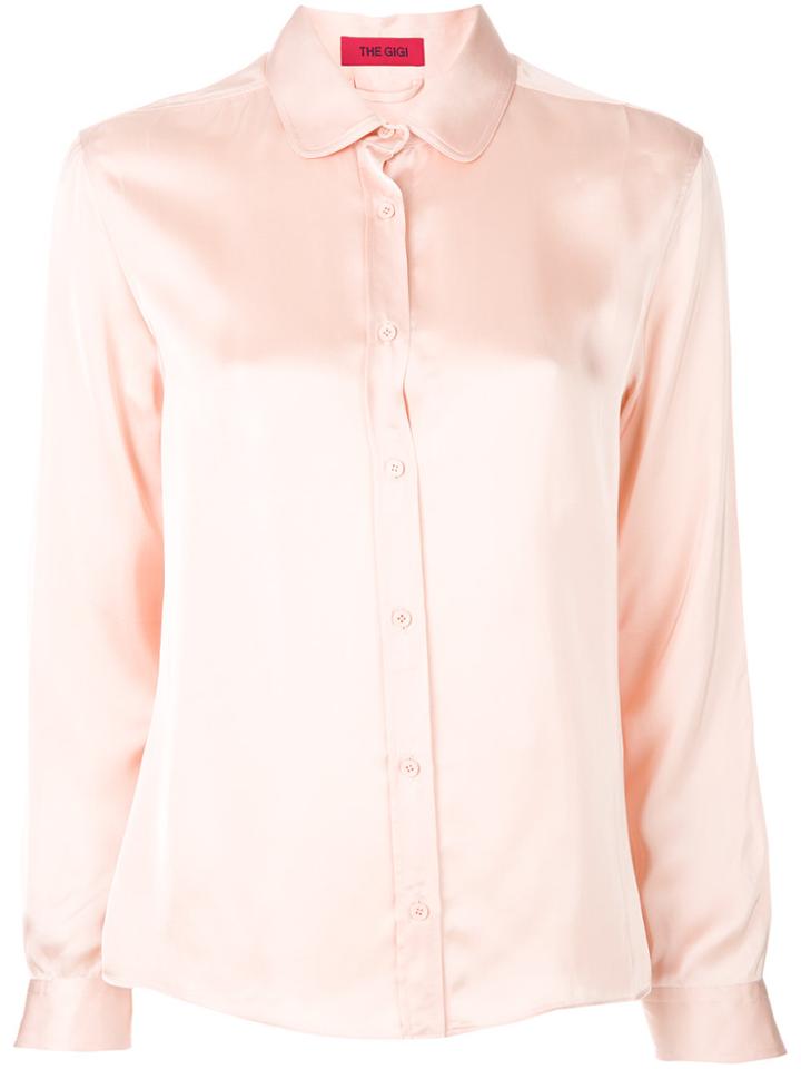 The Gigi Long Sleeve Shirt - Pink & Purple