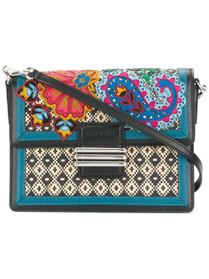 Etro Paisley Printed Shoulder Bag - Multicolour