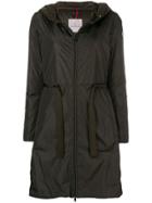 Moncler Single Breasted Trench Coat - Green