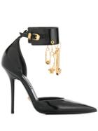 Versace Charm Detail Pumps - Black