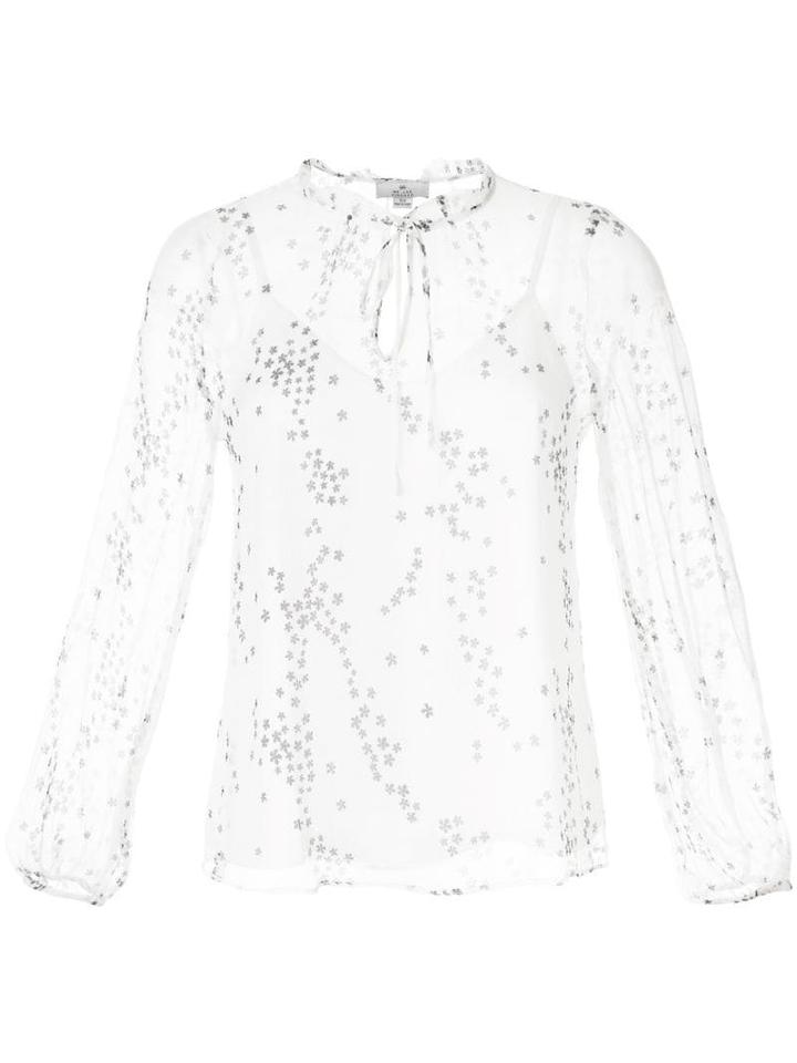 We Are Kindred Elle Floral-print Blouse - White