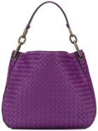 Bottega Veneta Intrecciato Loop Bag - Purple