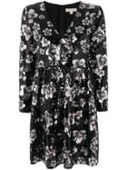 Michael Michael Kors Sequins Embellished Dress - Black