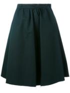 Société Anonyme - Double Button Skirt - Women - Cotton - 42, Green, Cotton