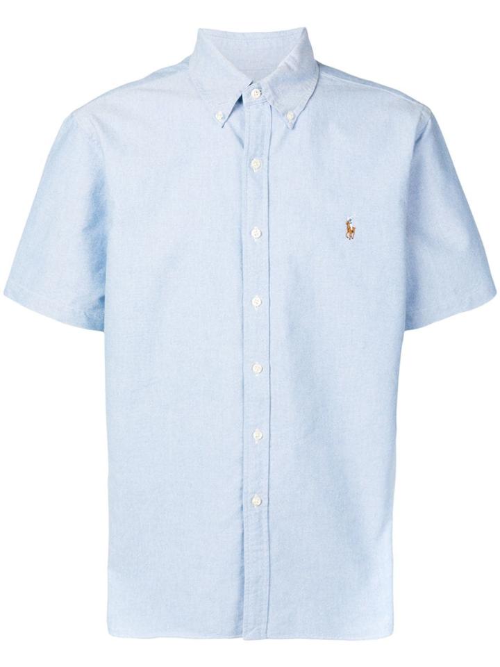 Polo Ralph Lauren Logo Short-sleeve Shirt - Blue