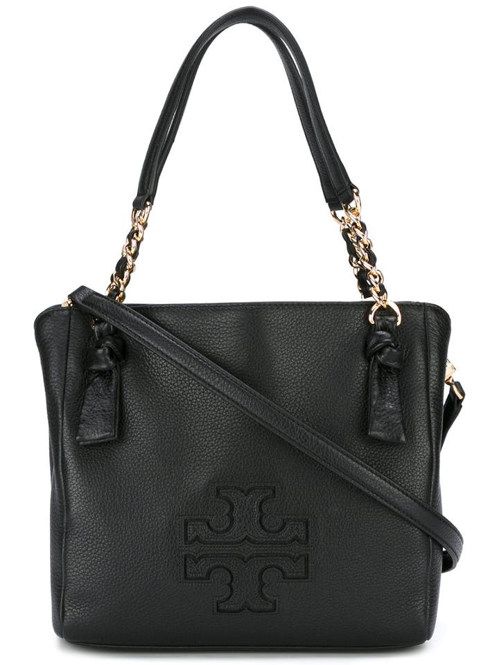 Tory Burch - Small Harper Tote - Women - Leather - One Size, Black, Leather