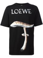 Loewe Mushroom Logo T-shirt, Men's, Size: Large, Blue, Cotton