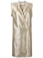 Gianluca Capannolo Longline Waistcoat, Women's, Size: 42, Grey, Cotton/acrylic/polyester/nylon