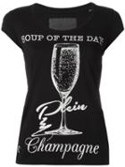 Philipp Plein 'dysart' T-shirt, Women's, Size: Small, Black, Cotton