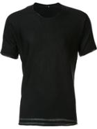Label Under Construction Hem Detail T-shirt