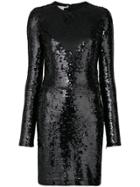 Stella Mccartney Sequin Embellished Dress - Black