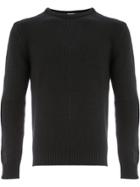 Saint Laurent Knitted Jumper - Black