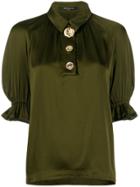 Mother Of Pearl Loose-fit Petra Shirt - Green