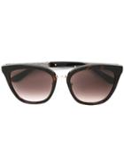 Jimmy Choo Eyewear - Fabry Sunglasses - Unisex - Acetate - One Size, Black, Acetate