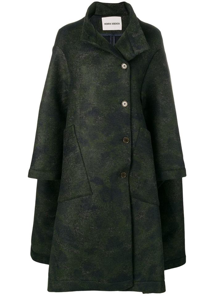 Henrik Vibskov Fab Coat - Green