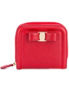 Salvatore Ferragamo Vara Coin Case - Red