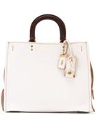 Coach 'rouge' Tote - White