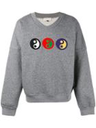 Gosha Rubchinskiy - Yin Yang Sweatshirt - Men - Cotton - L, Grey, Cotton