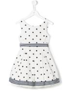Lapin House Polka Dot Dress, Girl's, Size: 8 Yrs, White